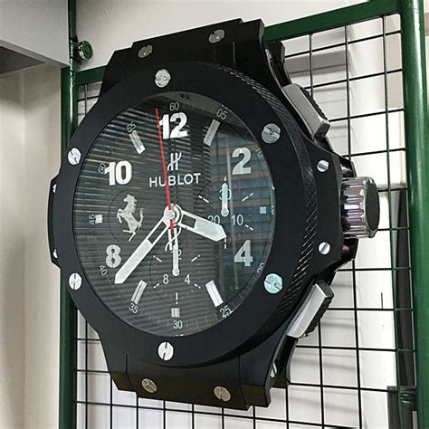 hublot wall clock for sale.